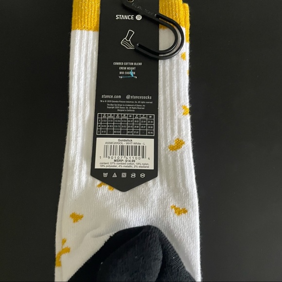 Stance SuperBad casual socks size large - Picture 3 of 4